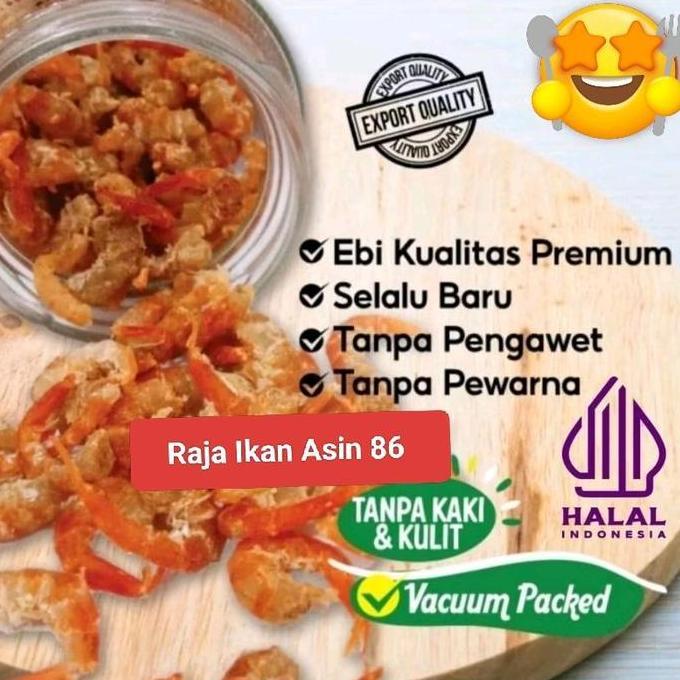 Udang Merah Kering / Ebi Super / Udang Tiger Kering / Ebi Super kering Kualitas Di Jamin Super Besar