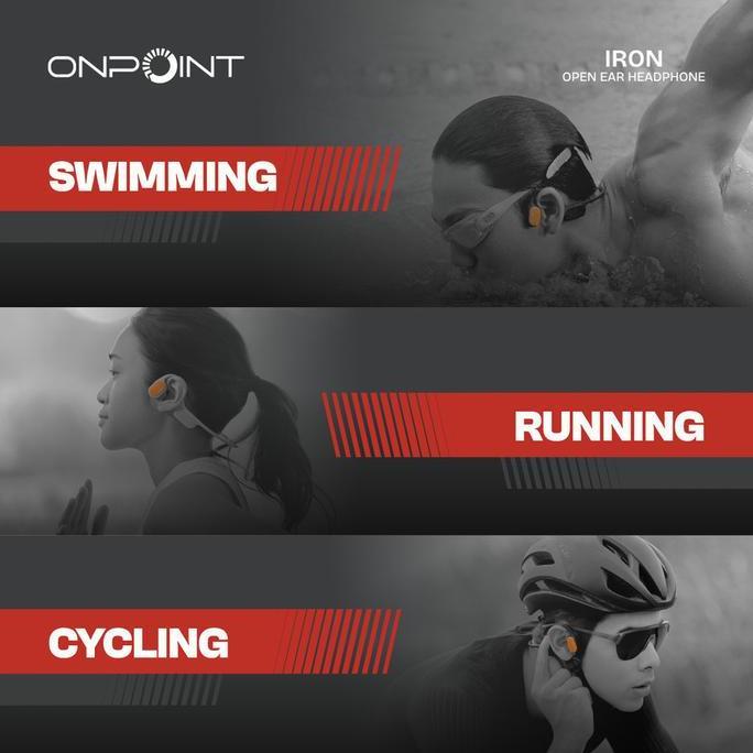 ONPOINT IRON OpenEar Bone Conduction Headphone