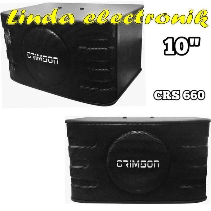 CRIMSON CRS 660 SPEAKER PASIF 10 INCH SOUND SYSTEM AUDIO