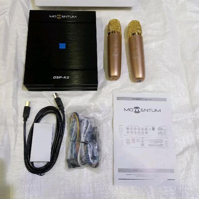 Promo Processor Momentum DSP-K2 With Karaoke / Processor Mobil Diskon