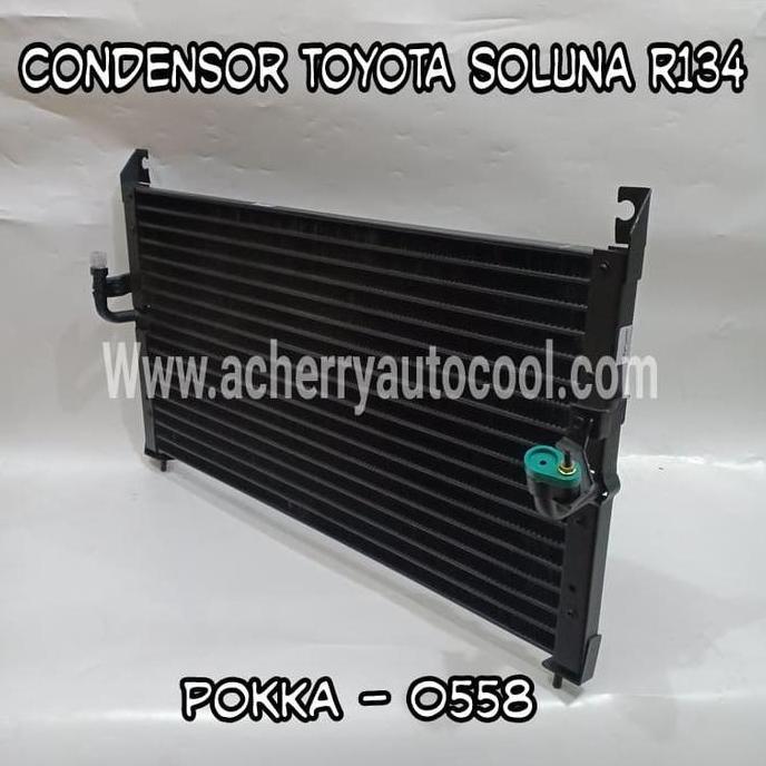 Condensor Kondensor Radiator Ac Mobil Toyota Soluna R134