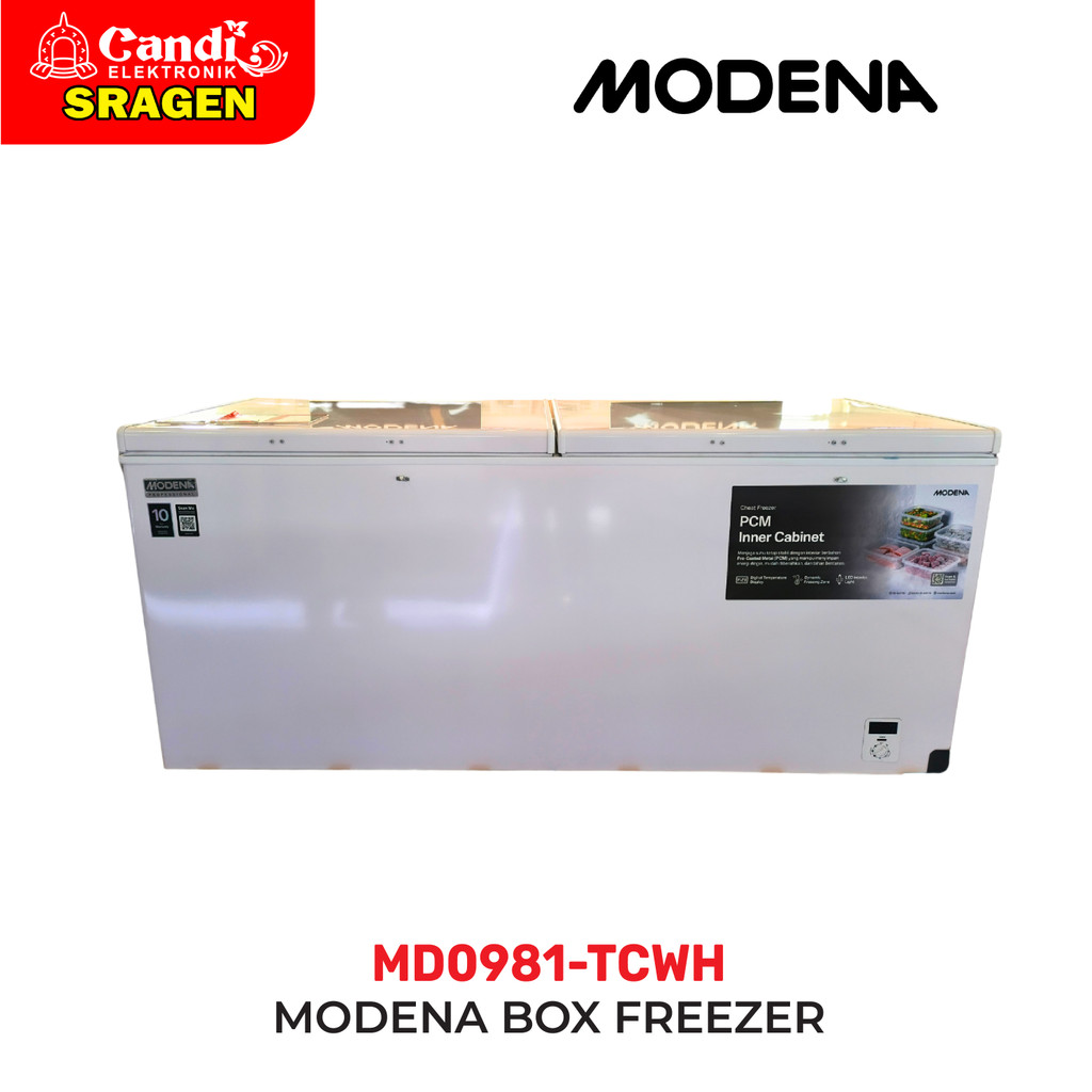 MODENA BOX FREEZER Profesional 2 pintu 988L PCM Inner - MD0981-TCWH