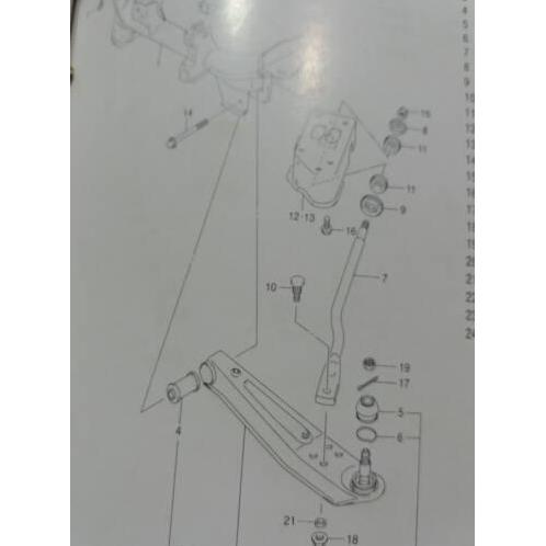 LOWER ARM/BALL JOINT/SAYAP APV-ARENA-FUTURA-T120SS ASLI