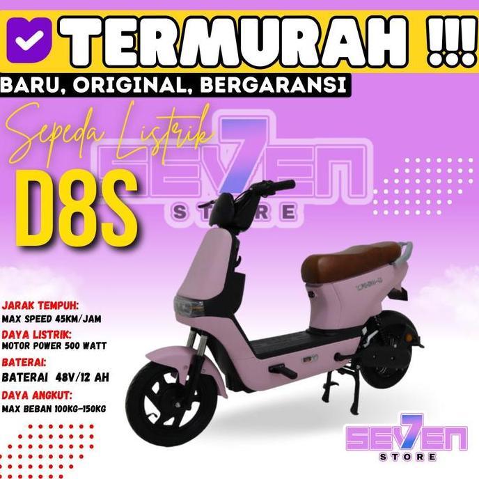 SEPEDA LISTRIK UWINFLY D8S DRAGONFLY D8S