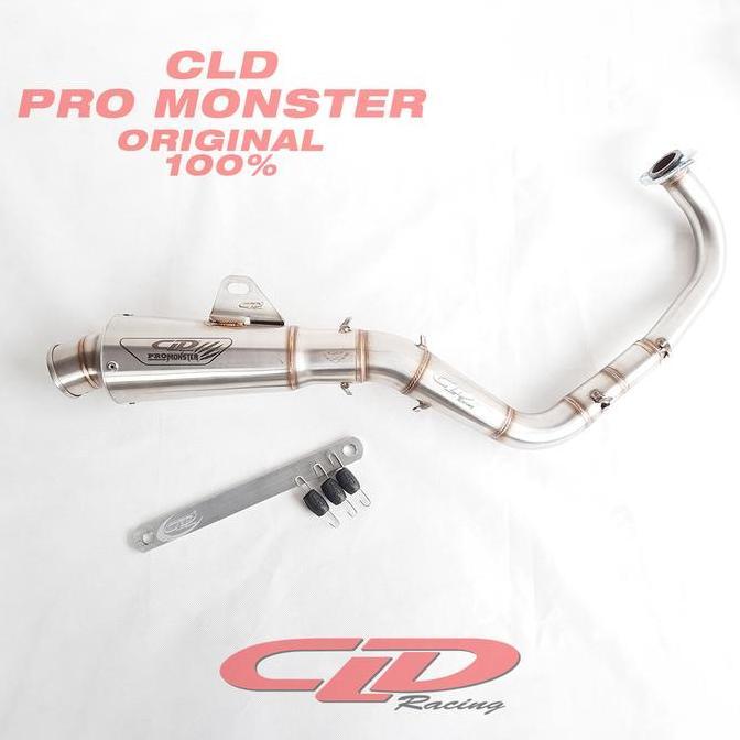 CLD RACING KNALPOT TYPE MONSTER PRO ORIGINAL LIVE