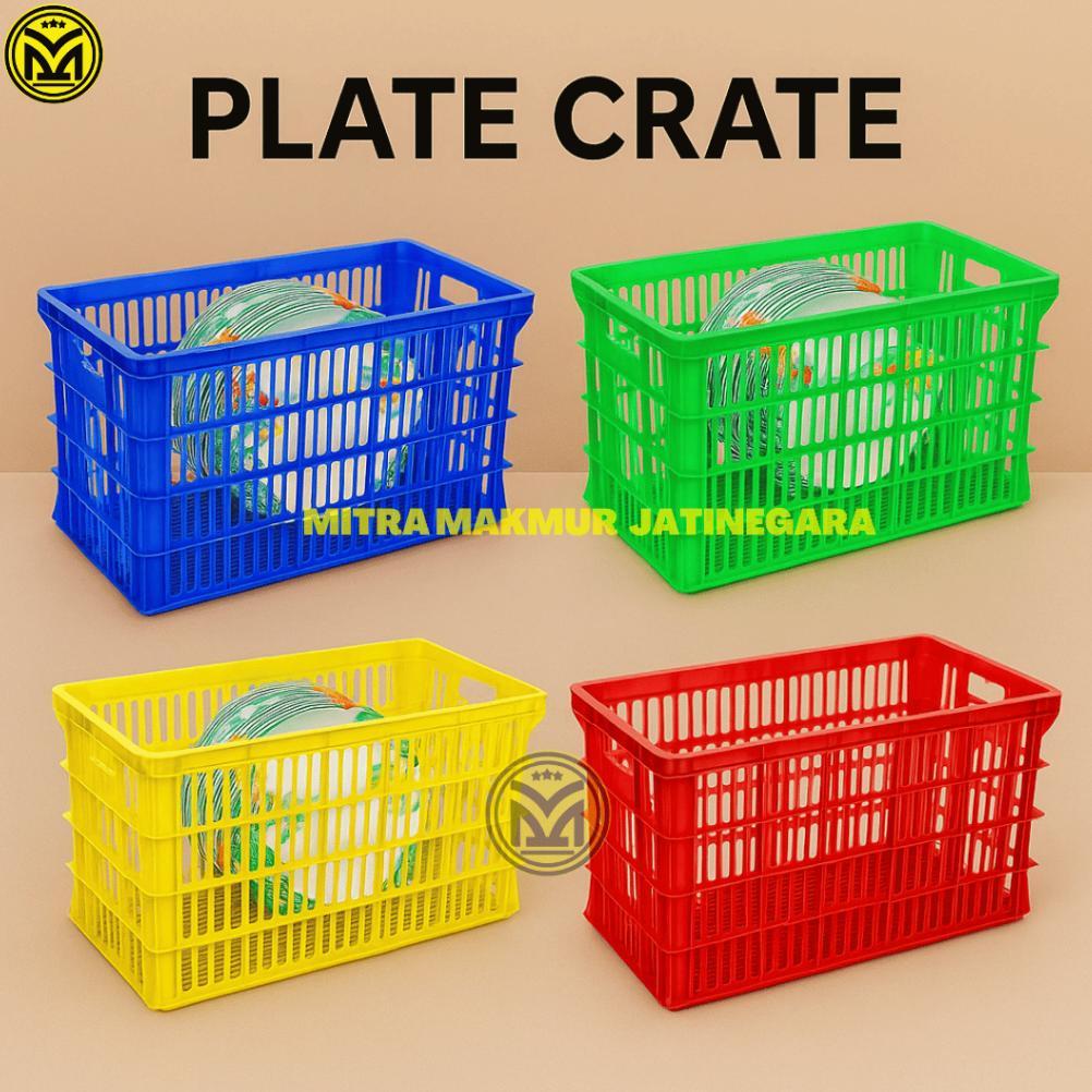 Keranjang Industri 2217 2219 L / Container Industri / Keranjang Piring Piring Krat Piring Hajatan