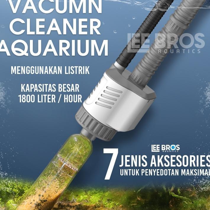 Vacuum Aquarium Dan Kolam / Siphon Gravel Aquascape / Electric Vacumn
