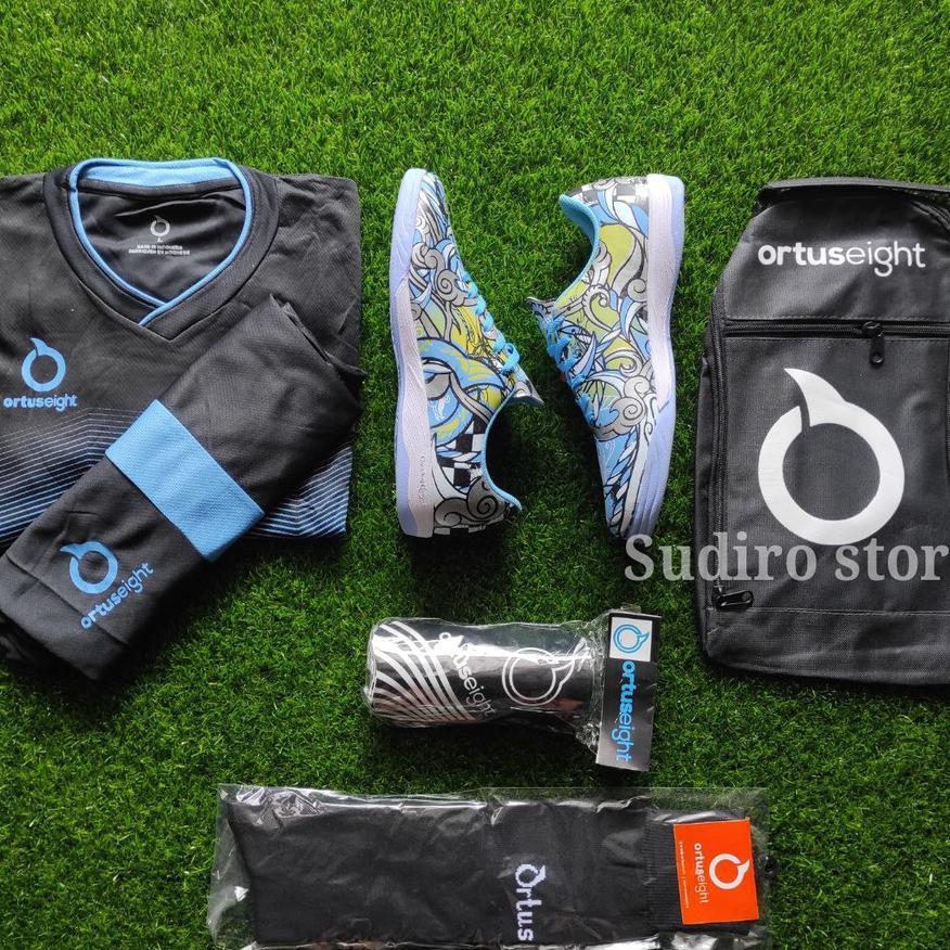 Sepatu Futsal Ortuseight Catalyst Bima Grade Original Terbaru  Paket Komplit Sepatu Futsal Ortus Bim