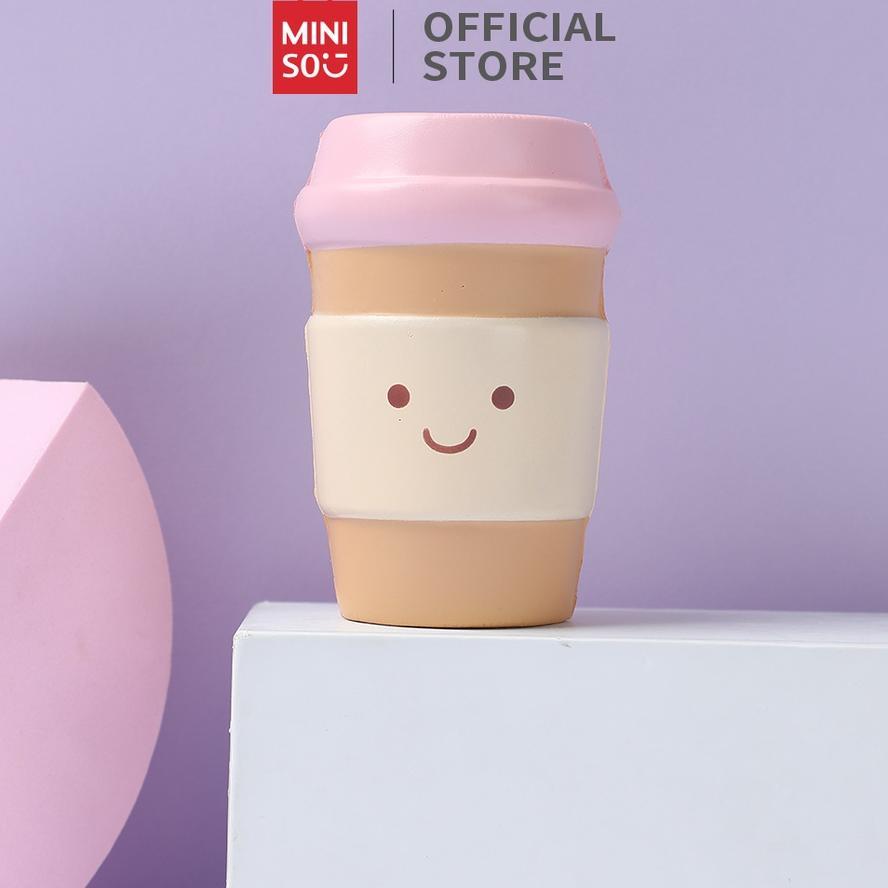 Miniso Toy - Squishy Mainan Anak Mainan Slime Squishy Karakter Boba Kucing Kelinci Beruang Pop Toy M