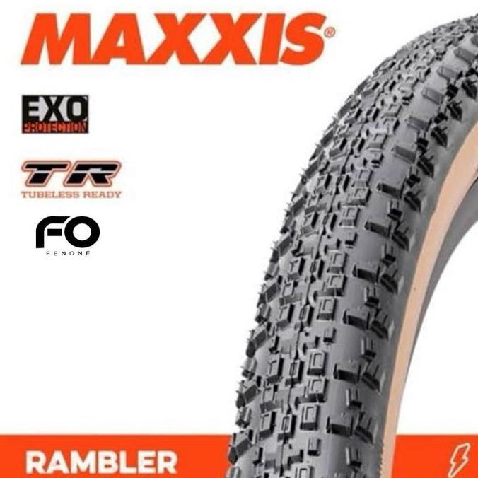 Promo Maxxis Tire Rambler Gravel 650Bx47 700X40C 700X38C / Ban Gravel Maxxis Rambler / Ban Luar Sepe