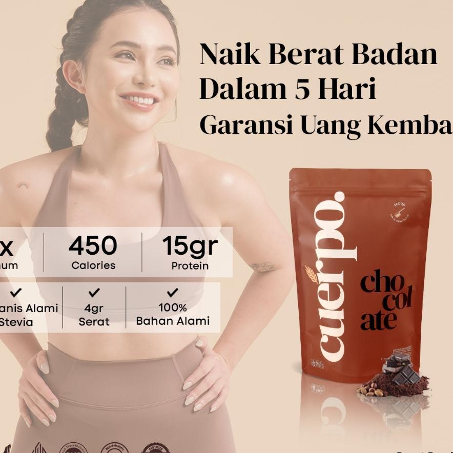 Cuerpo Susu Tinggi Kalori & Protein 960 Gram