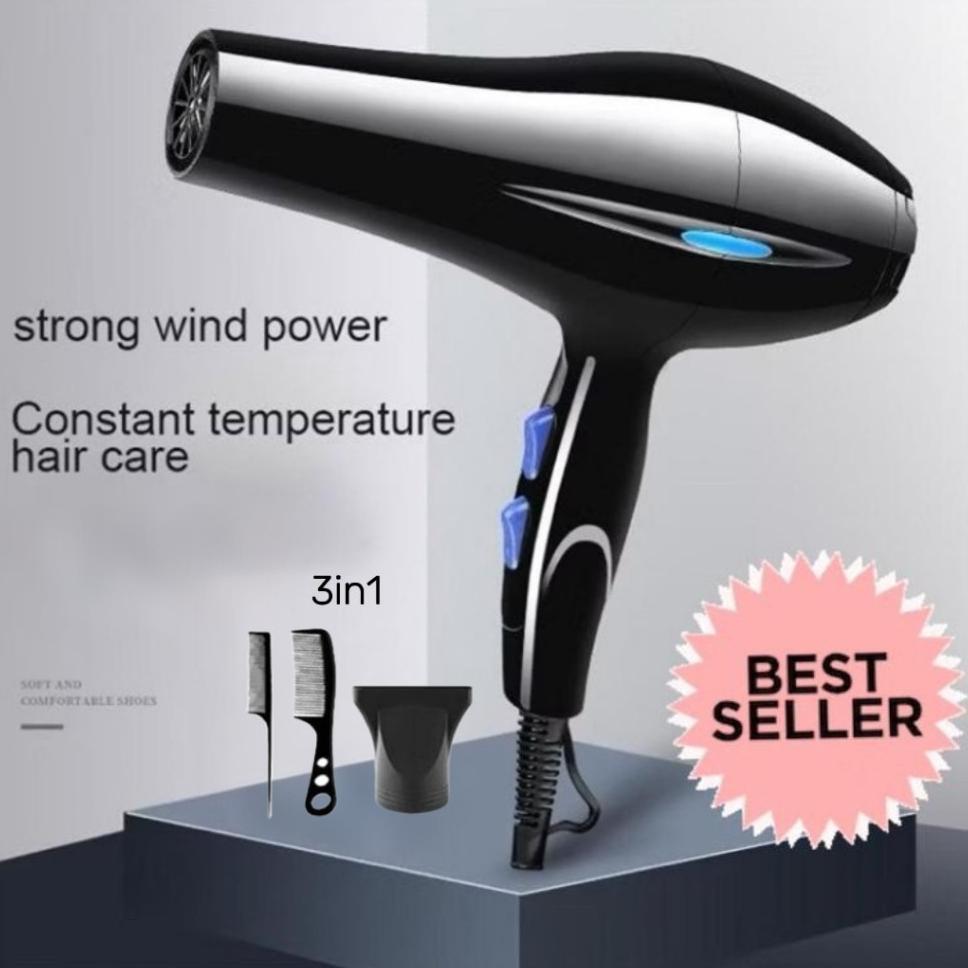 Hair Dryer Professional Salon Pengering Rambut Mini Hair Dryer Low Watt Multi Hair Styler Low Watt P