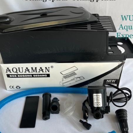 Top Filter Atas Aquarium Pompa Box Filter 4 In 1 Selang 1 Set Lengkap Aquascape Kolam Box Kosong Ika