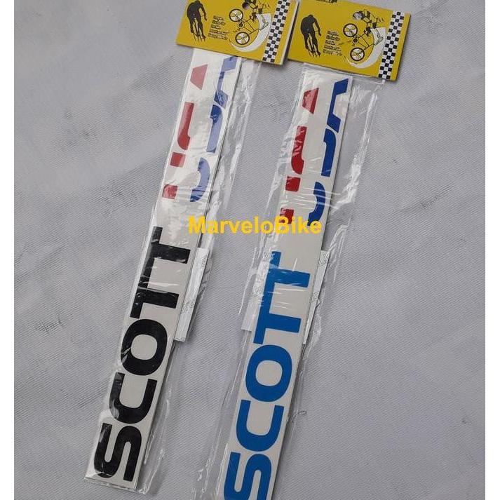 Stiker Sepeda Scott Usa