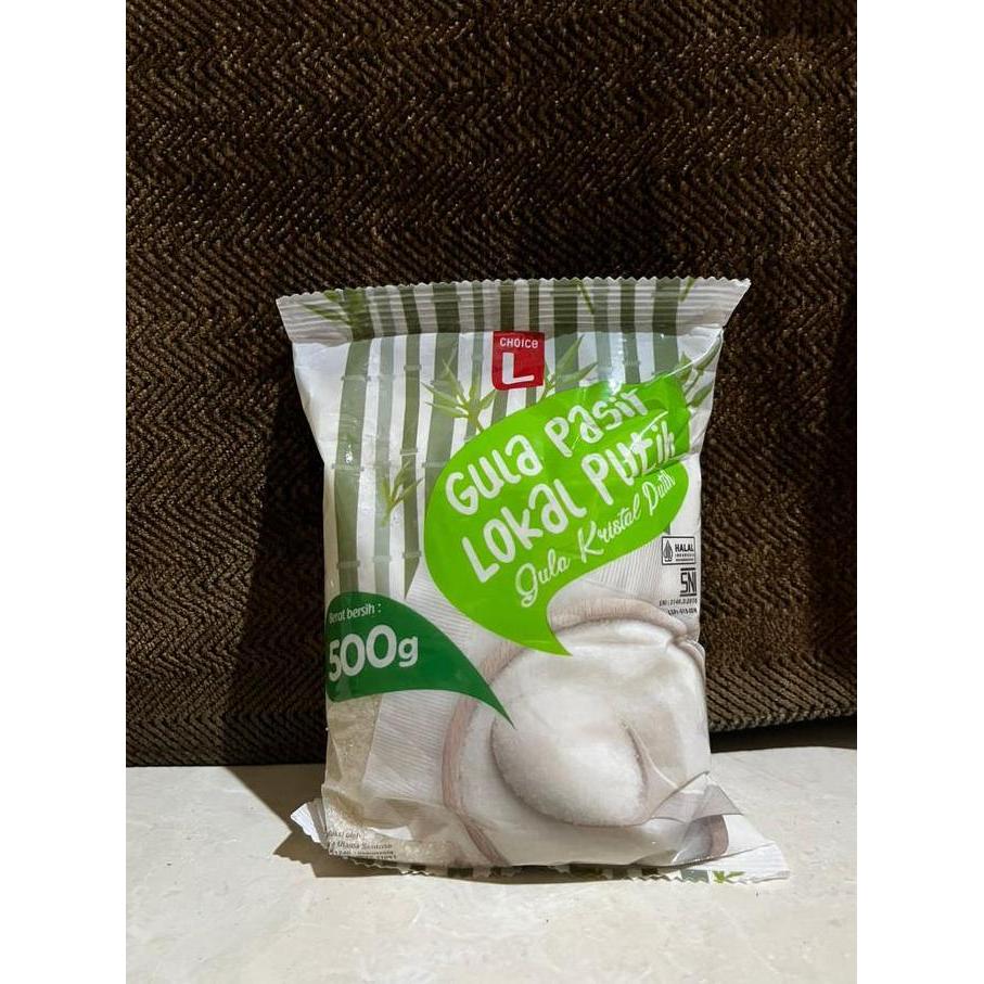 Pilihan - Gula Pasir Lokal Putih L Choice 500G/ Gula Pasir Murah 500G L Choice Sugar
