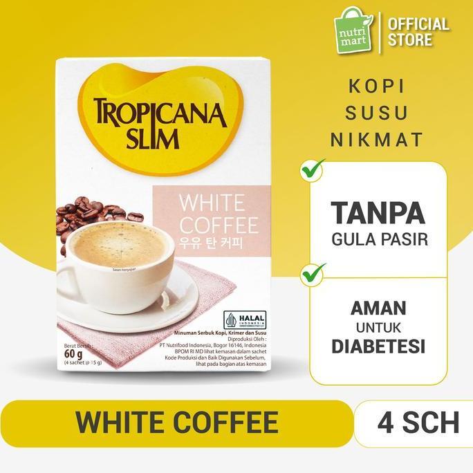 Tropicana Slim White Coffee - Kopi Bebas Gula