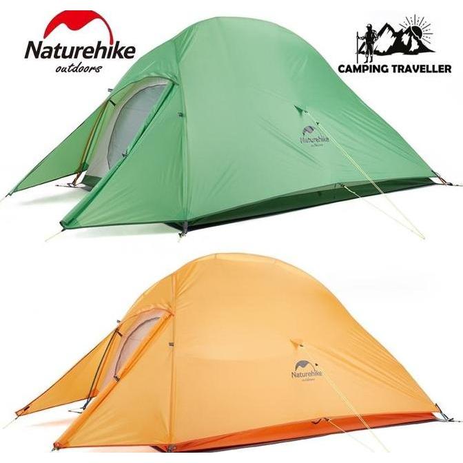 Tenda naturehike cloud up 210T 2P NH17T001-T ultralight + mat