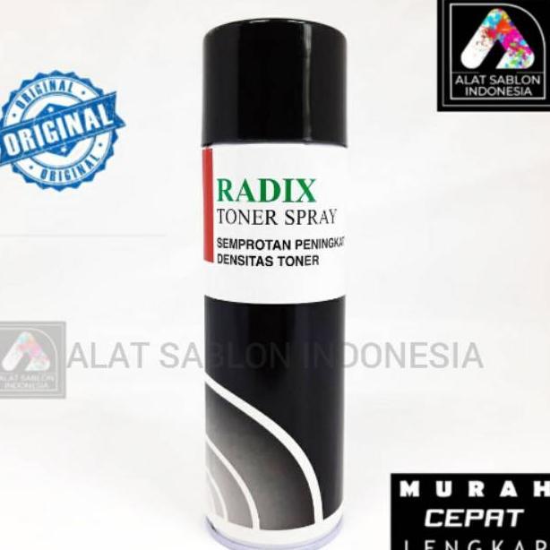 Radix Toner Spray Densitas Alat Sablon