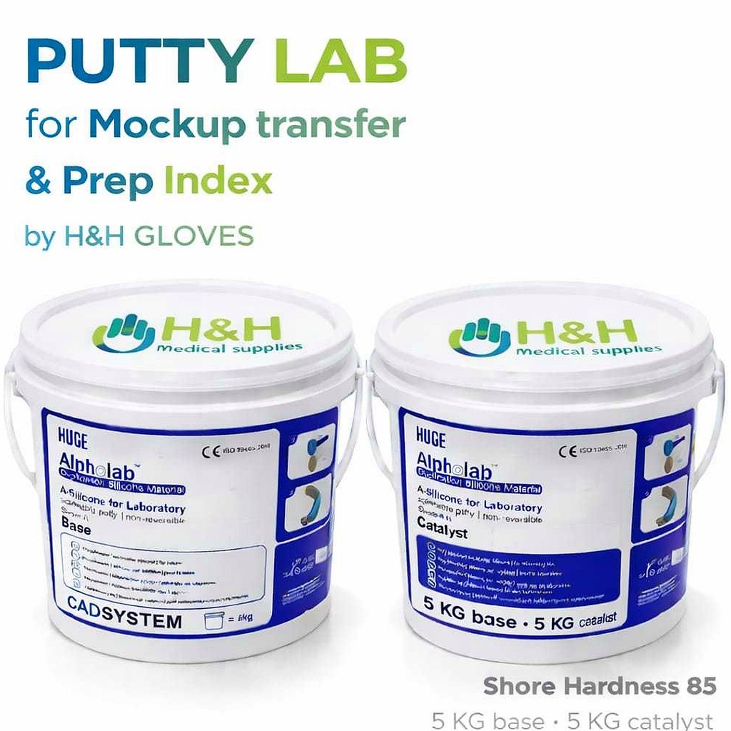 Putty Lab / Putty Mockup Index / Putty Prep Index / Hard Putty Shore 85 / Putty Mockup