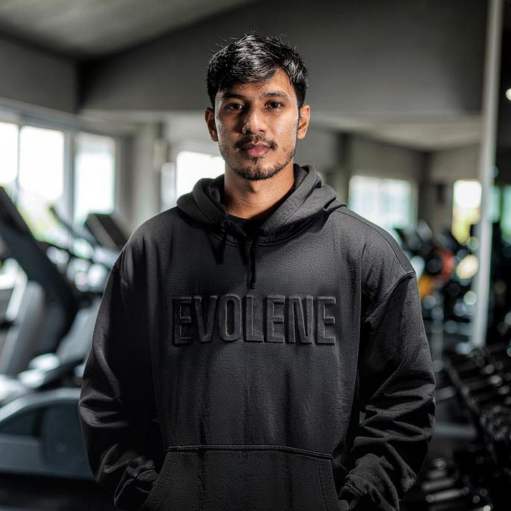 BIG SALE HOODIE EVOLENE SPESIAL EDITION HITAM - EVOLENE HOODIE JAKET EVOLENE
