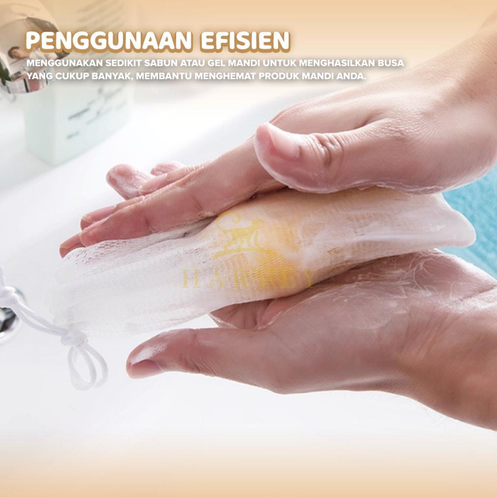 HOT DEALS [Grosir] Jaring Busa Sabun Mandi | Kantong Jaring Sabun Batang Pouch