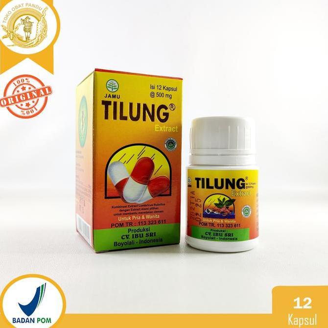 Tilung Kapsul / Tilung Extact / Obat Demam / Tipes
