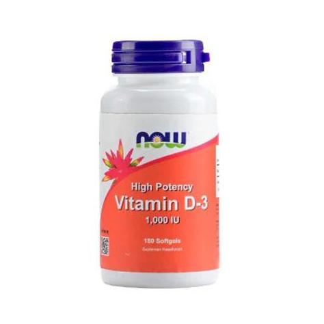 Fit- Now Vitamin D-3 1000 Iu 180'S / Suplemen Kesehatan / Vitamin D
