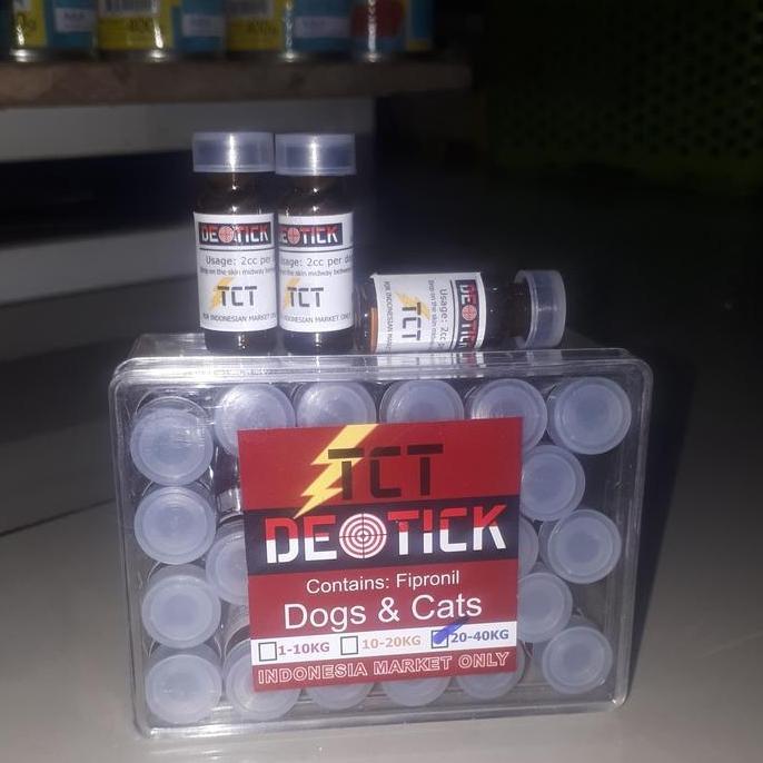 DETICK OBAT KUTU KUCING 20-40KG 3ML