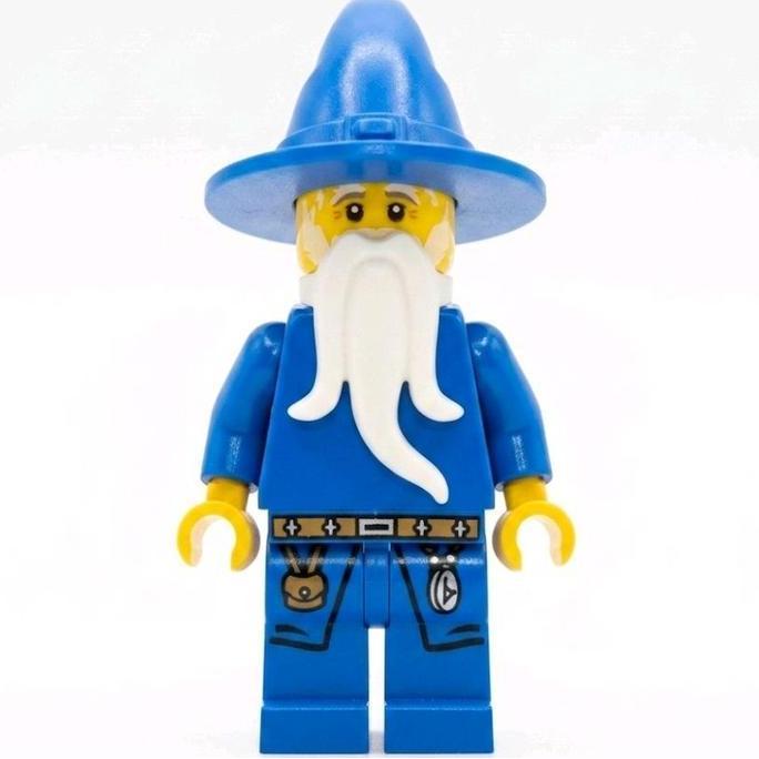 Promo Lego Minifigure Castle / kingdoms blue wizard Diskon