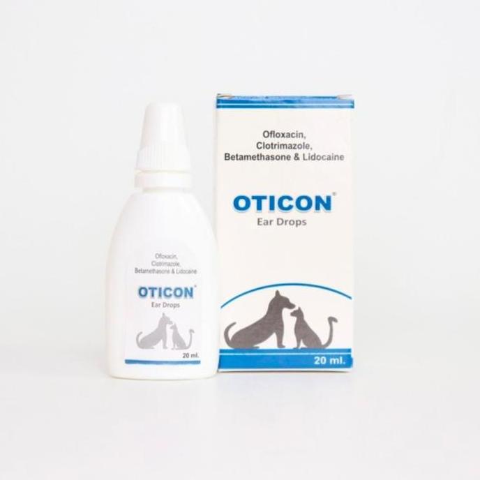 OTICON EAR DROPS - OBAT TETES PEMBERSIH TELINGA HEWAN ANJING KUCING