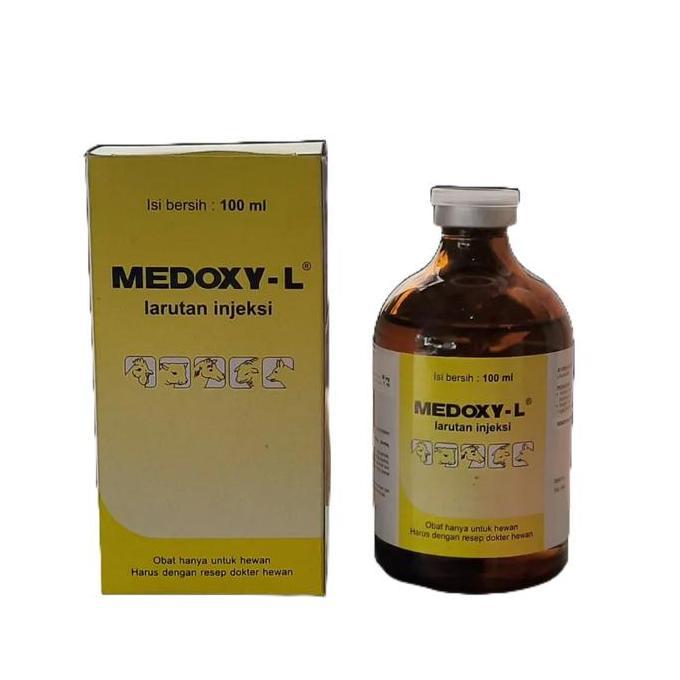 MEDOXY L ANTIBIOTIK UNTUK TERNAK ISI 100ML