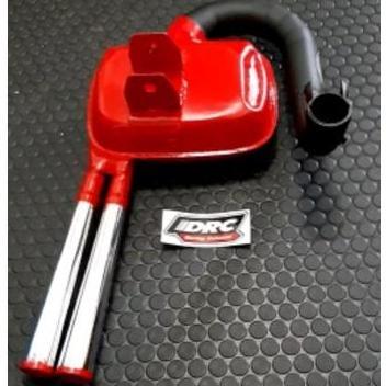 Knalpot Racing Vespa DRC Model Big Box Double Silencer
