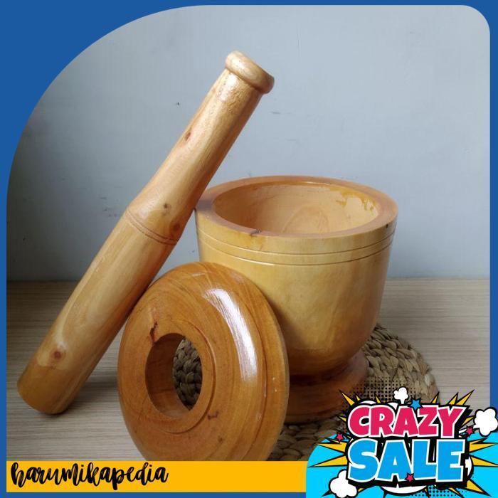 Lumpang Kayu + Tutup, Lumpang Kayu + Penumbuk Kayu 6/11