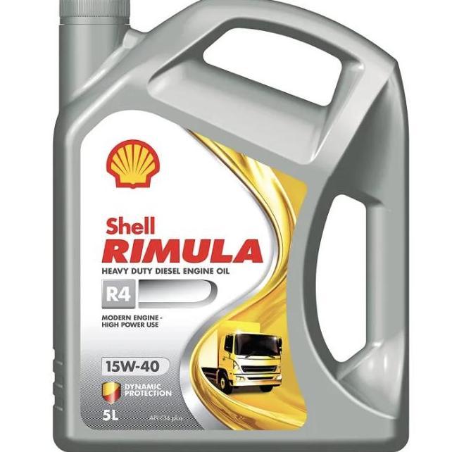 Oli Mesin Shell Rimula R4X R4Plus R4 Plus 5L 15W40 Diesel