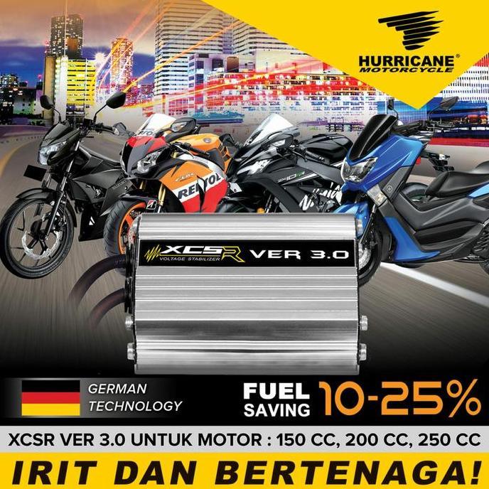 NEW HURRICANE XCSR MOTOR VER 3.0 XCS R VERSI 3 IRIT BBM POWER UP