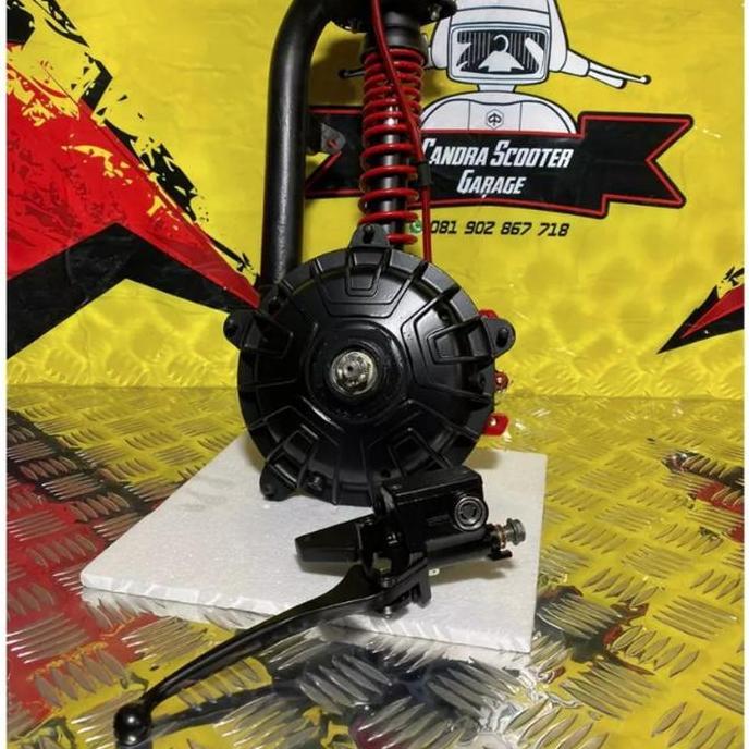 Cakram set VESPA Ring 10 Sepaket dengan Fork Vespa Excel original Bisa untuk SUPER,SPRINT,PX | CANDR