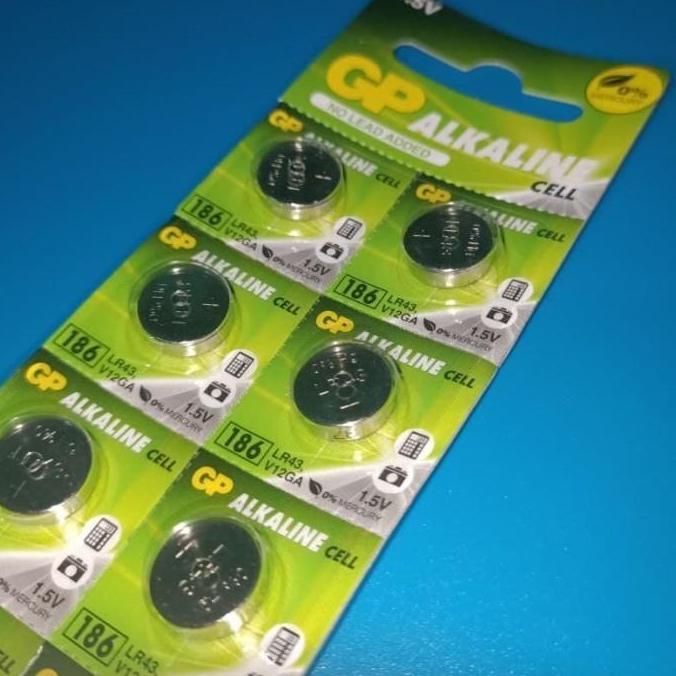 BATERE 186 LR43 V12GA LITHIUM BATTERY KANCING BATERAI COIN MD27