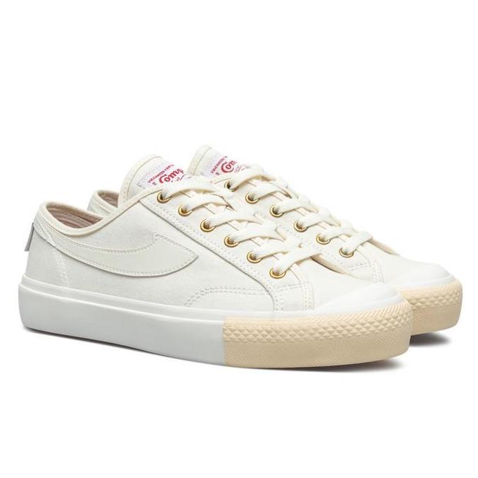 Sepatu Compass Gazelle Low Cream