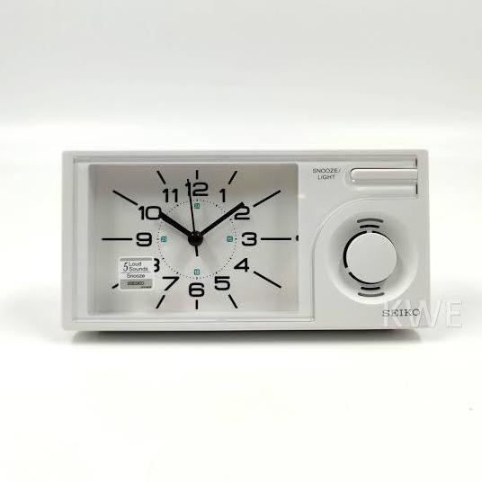 Promo Seiko Melody Bedside Alarm Clock 5 Lagu Qhp004W Jam Meja Jam Weker