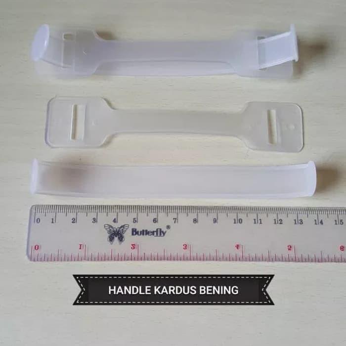 Gagang Handle Kardus / Karton Box Bening Eceran