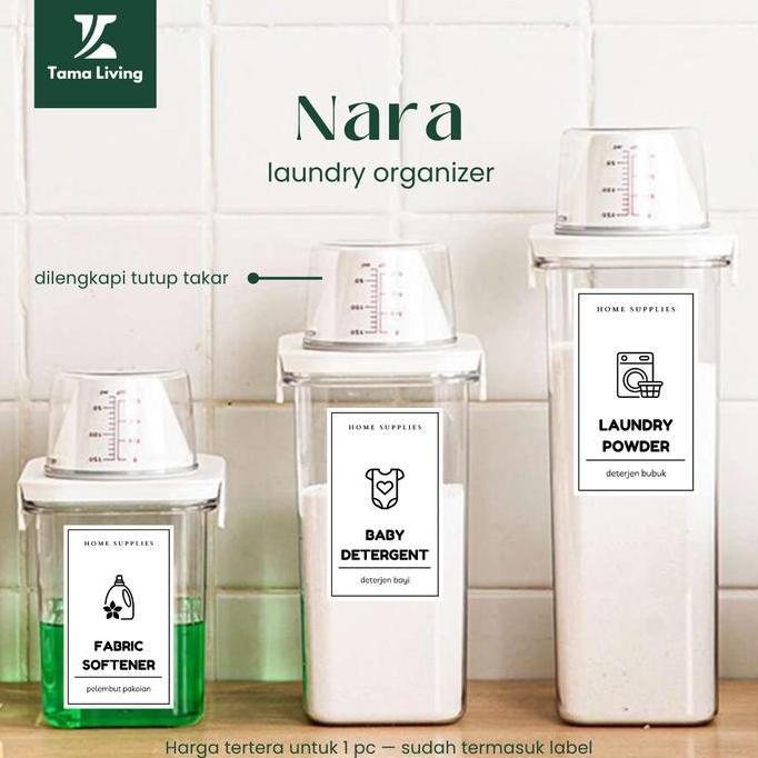 Mely Store - Laundry Botol Refill Deterjen Laundry Organizer Botol Sabun Botol Refill Sabun