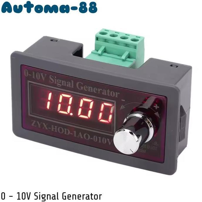 SOURCE INJECTOR 0 - 10V SIGNAL VOLTAGE GENERATOR DC 24V ANALOG INPUT PLC SIMULATOR 24VDC 0-10 VOLT