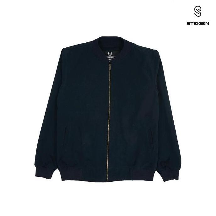 Steigen Bomber Jacket Oslo Sueding Navy