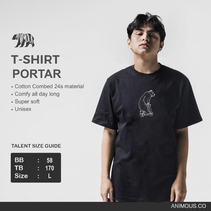 Animous Kaos Tshirt Portar