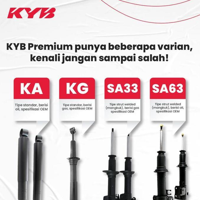 Kayaba / KYB Premium Shockbreaker Mobil Kijang Super / Kijang Grand Belakang - 1031Z