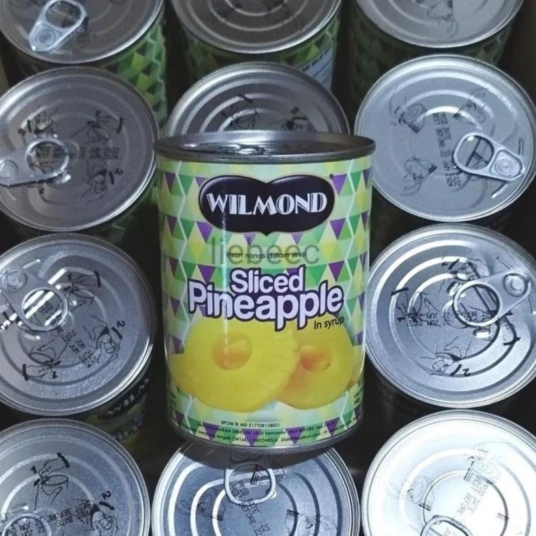 Wilmond Sliced Pineapple 567g / Irisan Nanas Kaleng Buah Nanas Kaleng