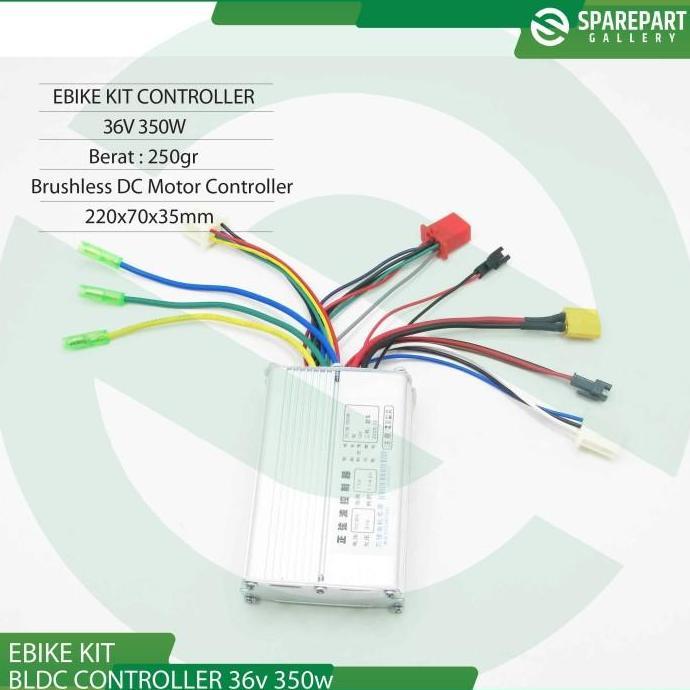 Controller ebike kit bldc 36v 350w