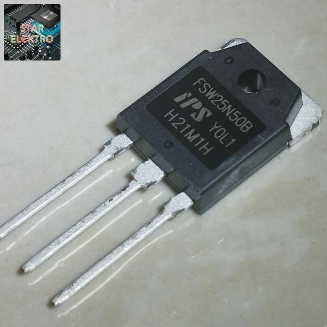 FSW25N50B TO-3P FSW 25N50B IPS 25N50 MOSFET INPOWER SEMICONDUCTOR TRANSISTOR FET 25A 500V SE27