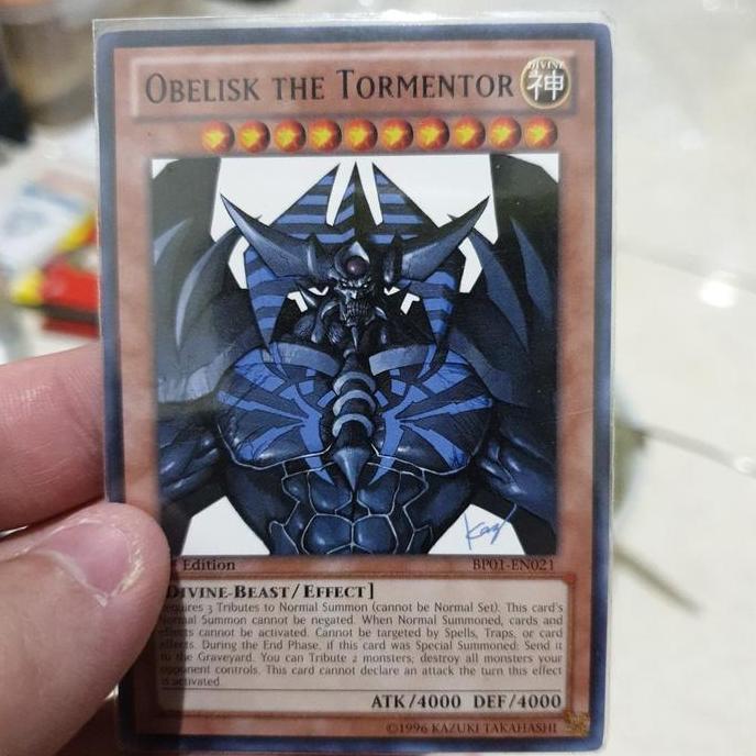 yugioh obelisk the tormentor rare