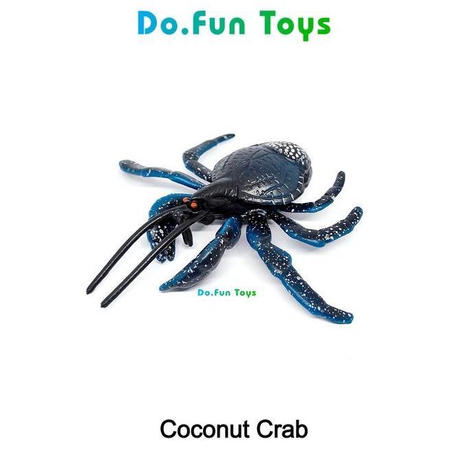 Coconut Crab Animal Figure / Miniatur Mainan Kepiting Kelapa